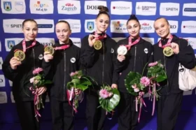 Россиянки выиграли ЧЕ по спортивной гимнастике в командном многоборье